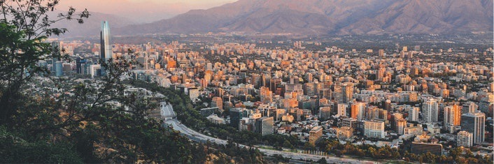 City of Caracas Venezuela scenery